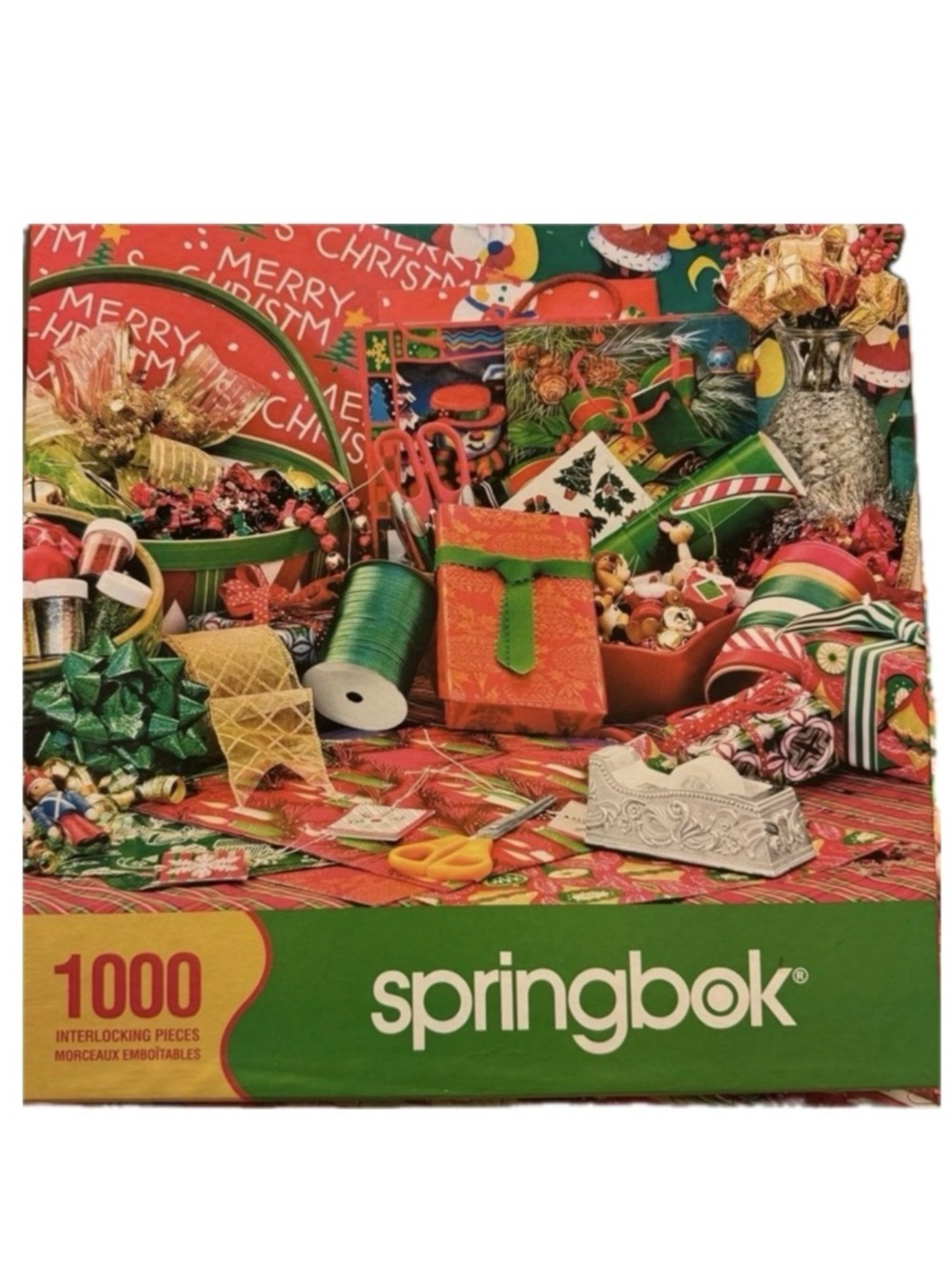 Springbok It’s A Wrap Christmas Gift Puzzle 1000pc